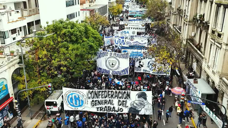 Marcha nacional de la CGT contra la reforma laboral – INFORME 365